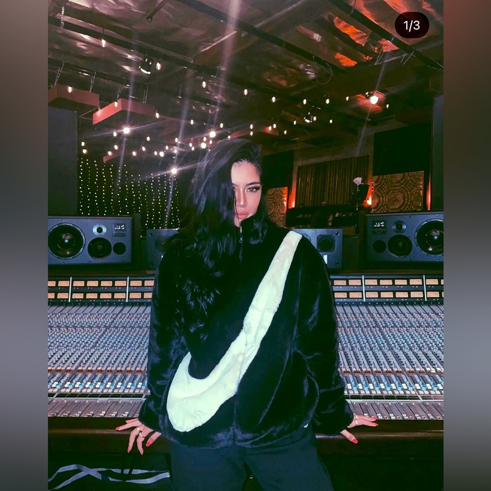 Nike Faux Fur Jacket
